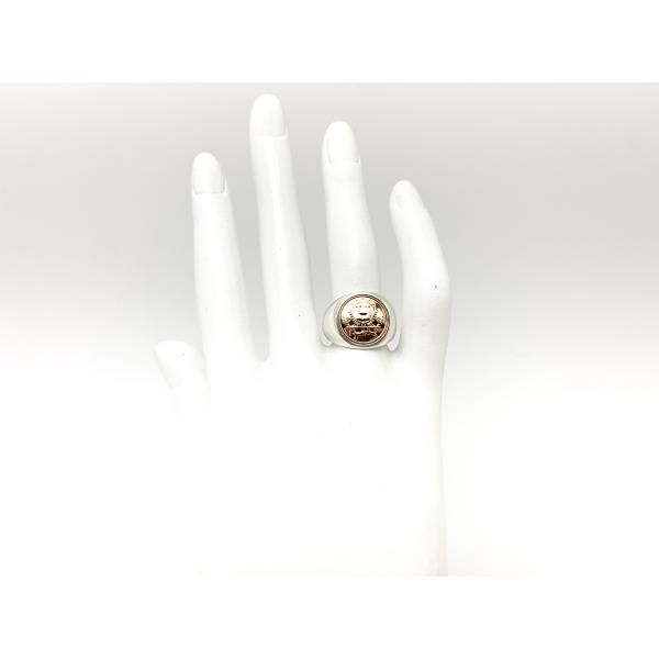 HERMES エルメス SV925 750 シルバー 18金 エクスリブリス