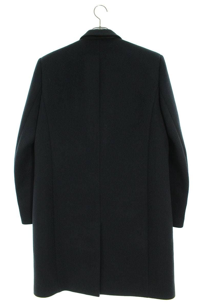 ボッテガヴェネタ 19AW 595946 カシミヤ混ウールロングコート メンズ