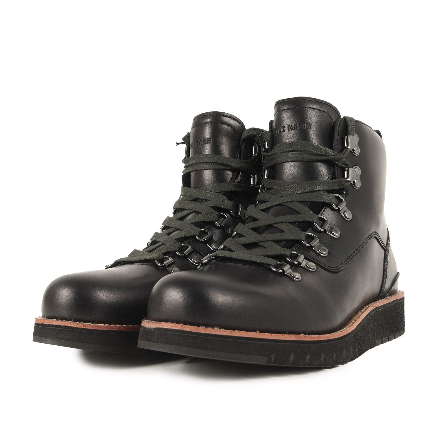 CALEE レザー ハイカット ワークブーツ 黒 新品同様 Cole Haan コール ハーン サイズ:9(27.0cm相当) ウォーター