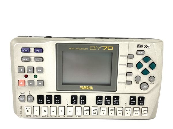 動作保証】YAMAHA QY70 シーケンサー リズムマシン ヤマハ 音響機器 