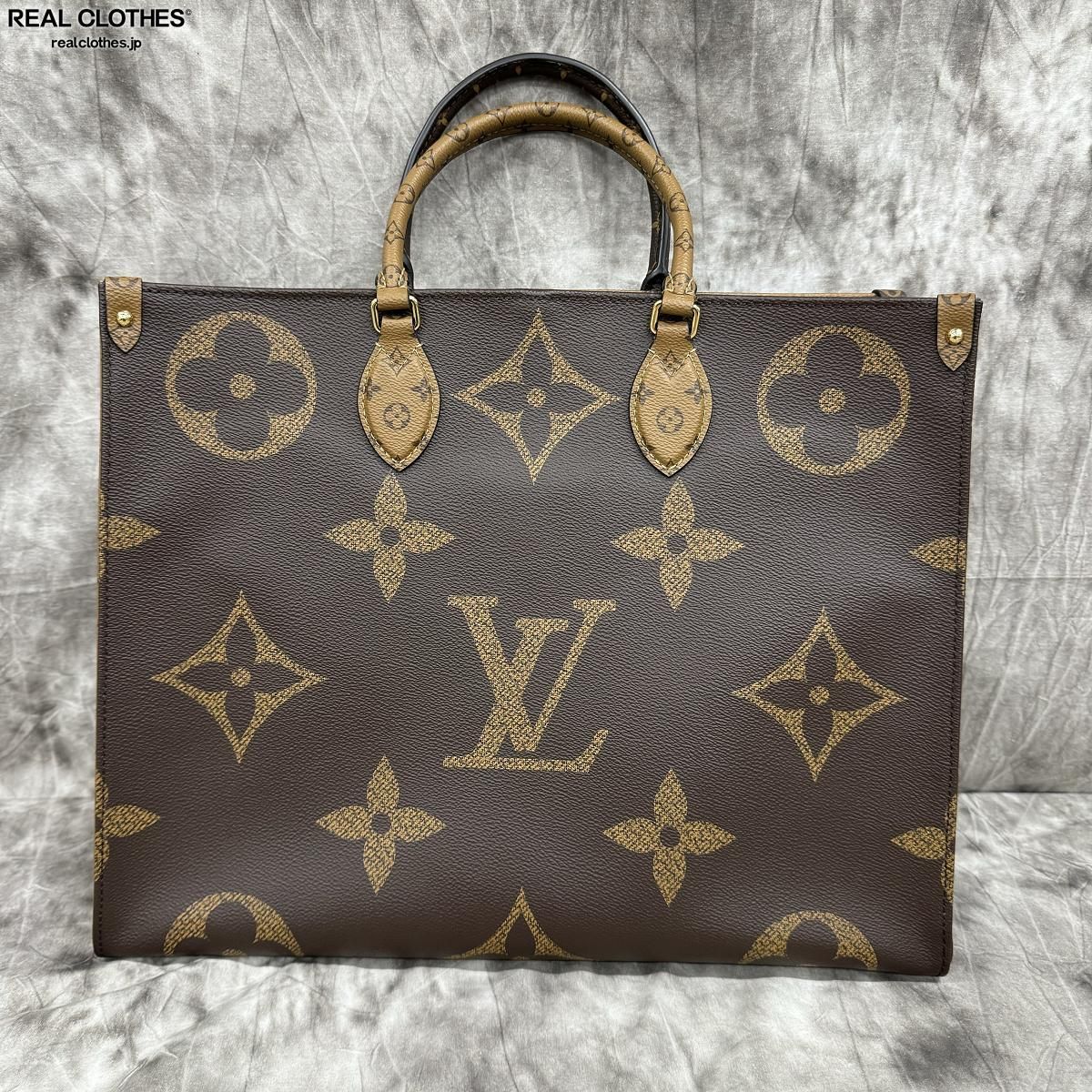 LOUIS VUITTON/ルイヴィトン オンザゴー GM モノグラム ジャイアント 2WAYショルダーバッグ/トートバッグ M44576 - メルカリ