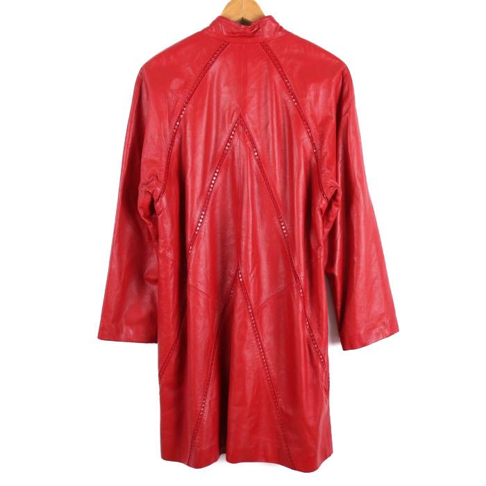 スペイン ヴィンテージ レザー ロング コート