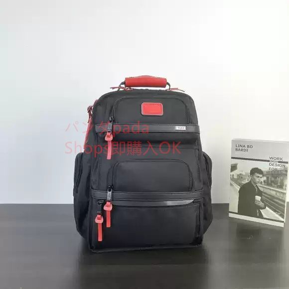 TUMI トゥミ バックパック Alpha 3 ブリーフパック 2603578D3 メンズ ビジネスバッグ BACKPACK リュック  BLACK/NAVY - メルカリ