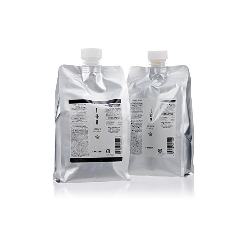 ルベル LebeL イオ セラム シャンプー＆トリートメントセット 各600mL (イオセラムクレンジング + イオセラムクリーム) 2点セット 自由に選べるLebeL ルベル イオ セラム