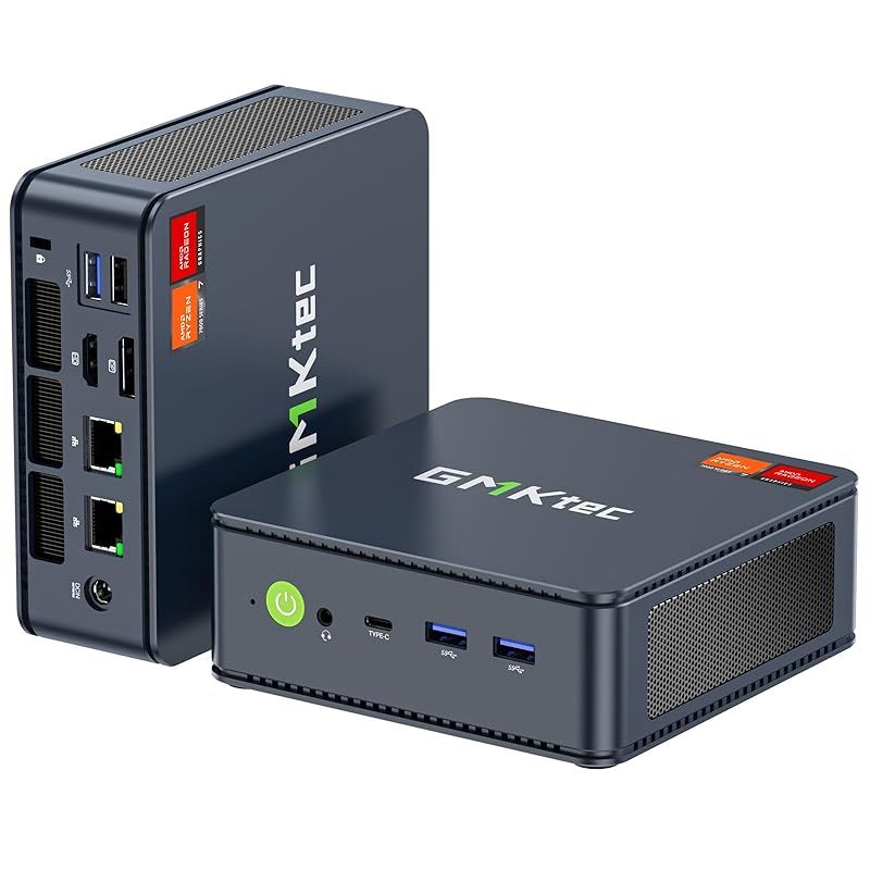 GMKtec Nucbox K6 ミニPC AMD Ryzen 7 7840HS ゲーミング ミニpc DDR5 5600MHz PCIe 4.0 SSD Radeon 780M ゲームミニパソコン|2x2.5Gbps LAN|WIFI 6E|HDMI2. 0