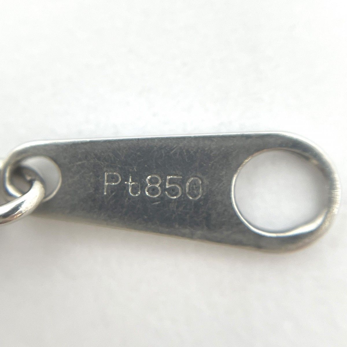 5khe019】喜平 ネックレス Pt850 プラチナ 2面 シングル 52.6cm 9.7g  