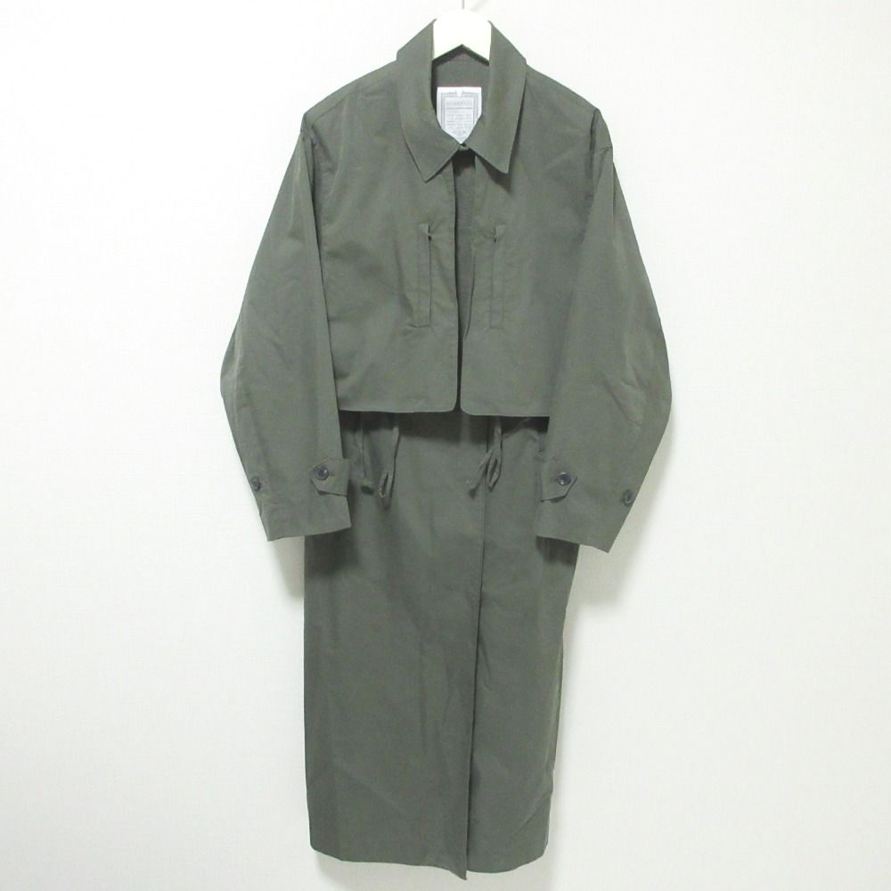 美品 22SS BEARDSLEY ビアズリー マルチウェイトレンチコート