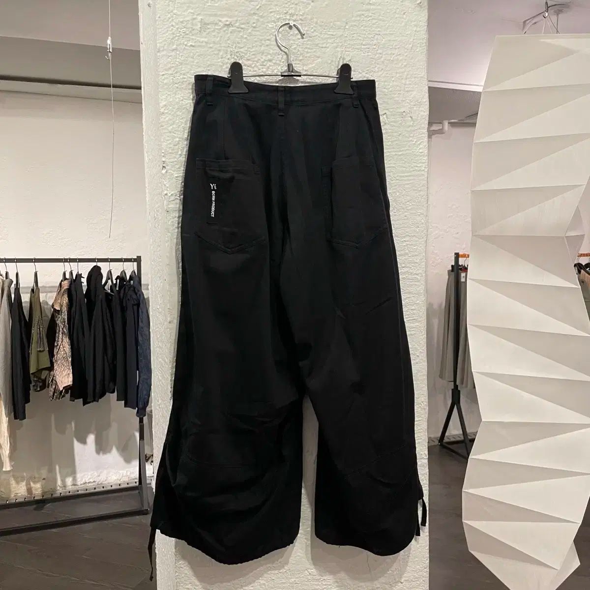 Yohji Yamamoto ヨウジ ヤマモト パネル ディテール バルーンパンツ