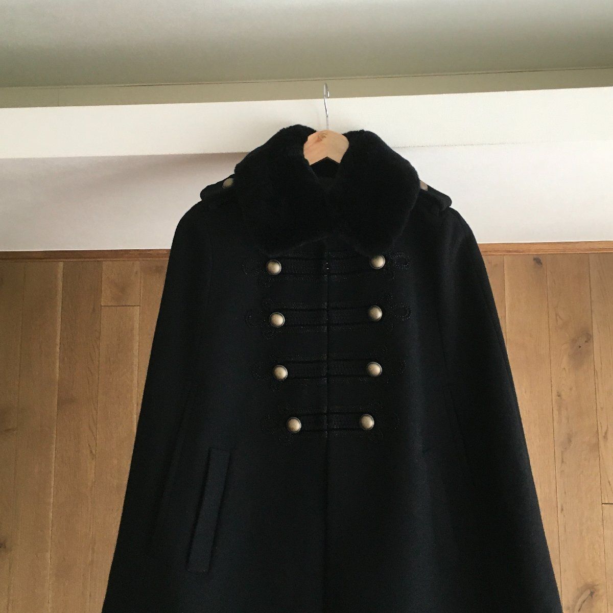 ロイスクレヨン Lois CRAYON ファートリミング ポンチョ コート