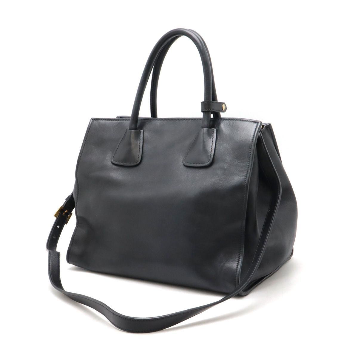 楽天市場】PRADA(プラダ) 2WAYバッグ ハンド ロングショルダー 斜めがけ BN2626 黒 ブラック レザー【ブランドバッグ】 【中古】  netshop : とーたる 楽天市場店