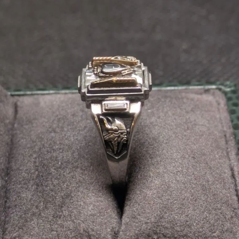 JOSTENS LTM 2015年カレッジリング14号アールデコ クリアシールド JOSTENS LTM 2015年カレッジリング14号アールデコ クリアシールド