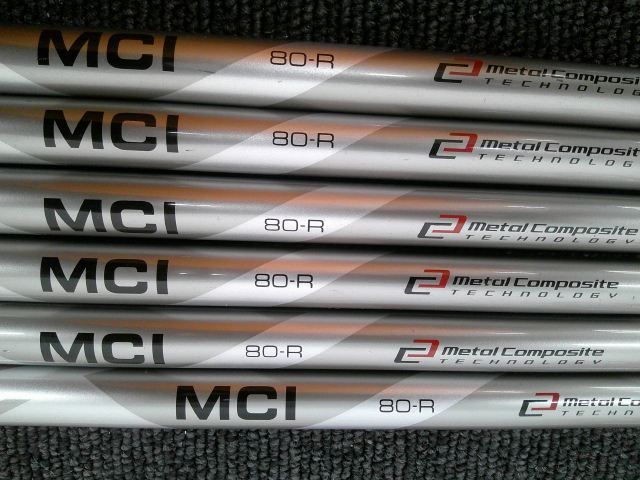 フジクラ MCI 80 ( S ) 中古6本セット フジクラシャフト 中古 フジクラ