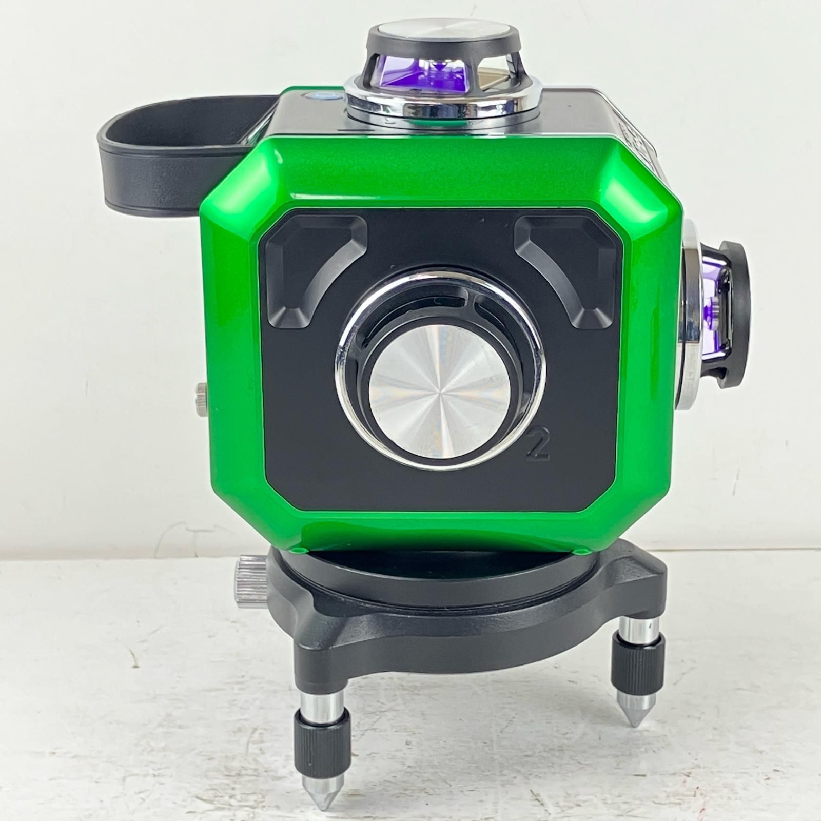 ЗЗシンワ測定 レーザーロボ X Line フルライン グリーンレーザー レーザー墨出し器 受光器 ケース付 71610