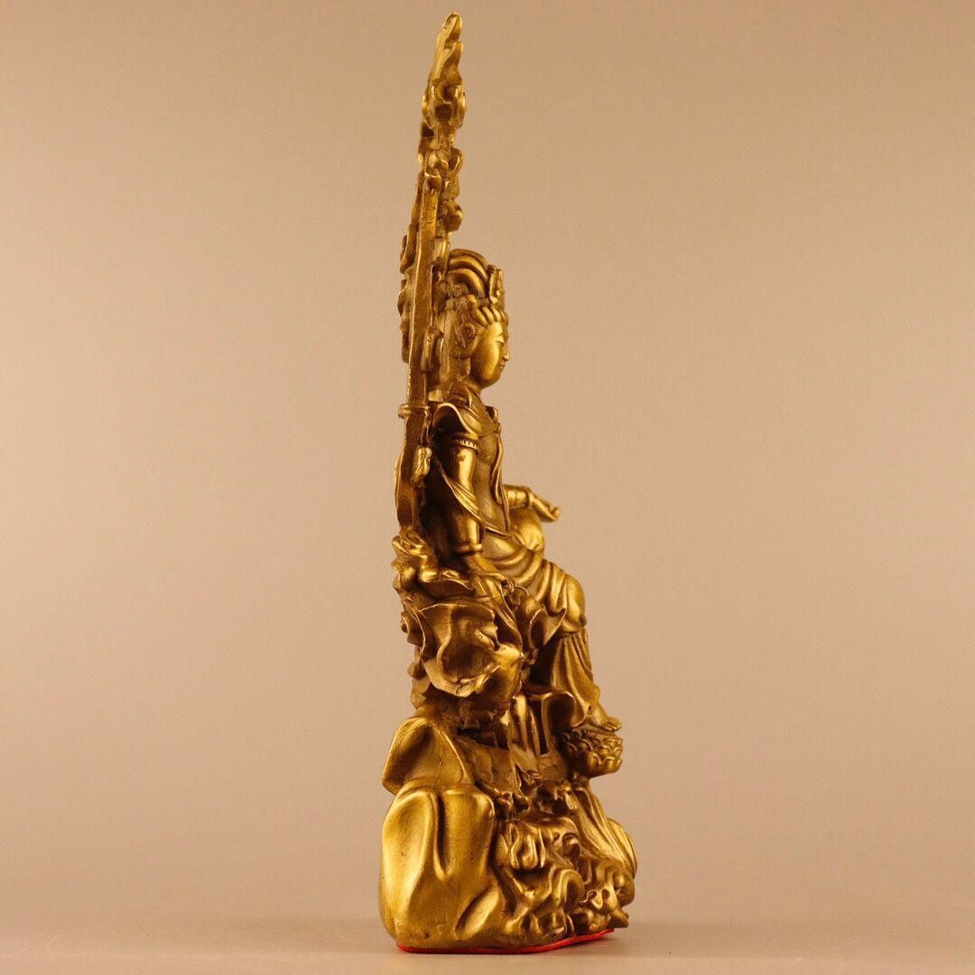 地蔵 菩薩 如意観音 銅製 仏像 彫刻 置物 開運 風水 地蔵 菩薩 観音 銅製 仏像 彫刻 置物 開運 風水 - メルカリ