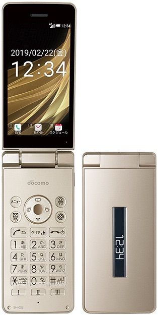 ドコモ ガラホ AQUOS SH-02L ゴールド シャープ AQUOS ケータイ SH-02L [ゴールド] 価格比較 - 価格.com