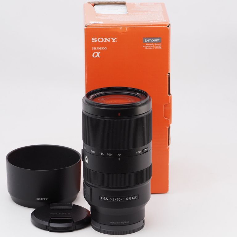 SONY ソニー 望遠ズームレンズ APS-C E 70-350mm F4.5-6.3 G OSS G