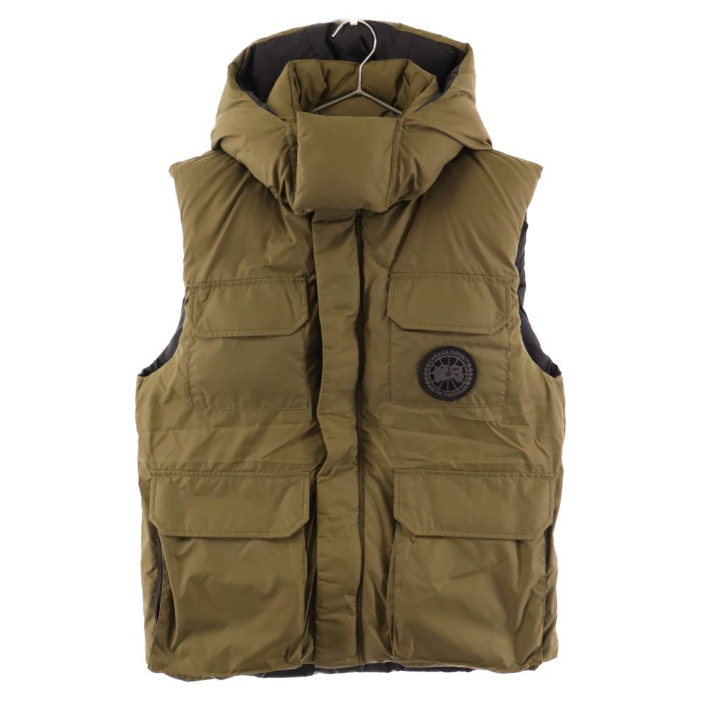 CANADA GOOSE (カナダグース) ALBERTA VEST アルバータ ロゴパッチ