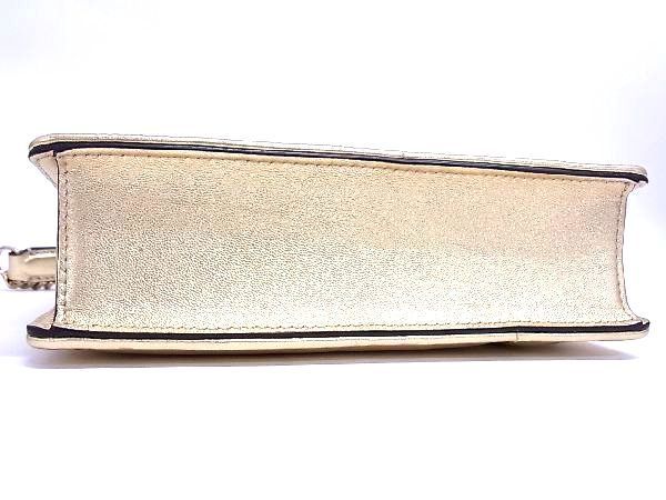 ■新品■未使用■ JIMMY CHOO ジミーチュウ 22AW ヴァレンヌ アべニューコレクション レザー ショルダーバッグ ゴールド系 AK7920 □新品□未使用□ JIMMY CHOO ジミーチュウ 22AW ヴァレンヌ アべ