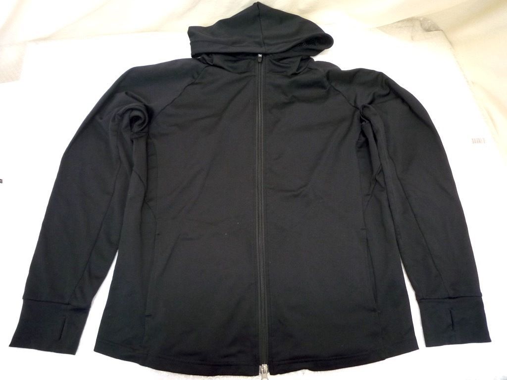 ヨサ YOSA テラウェア パーカー LLサイズ 美品 ブラック 黒 温活に 