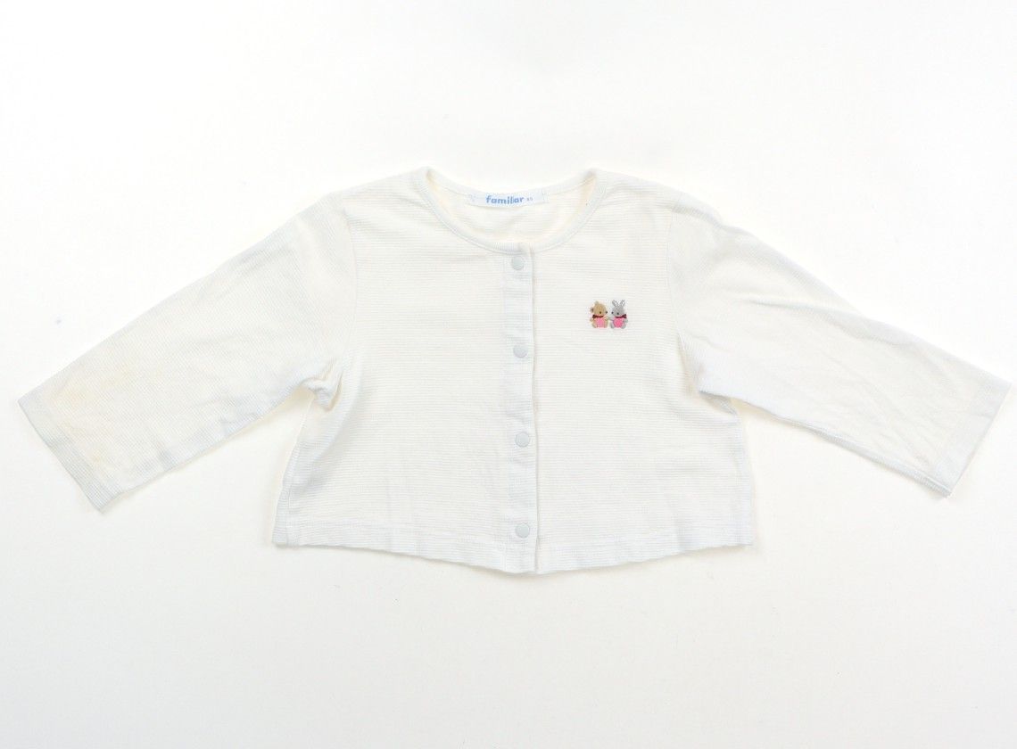 かりん　ファミリア カーディガン 80cm かりん ファミリア カーディガン 80cm カーディガン