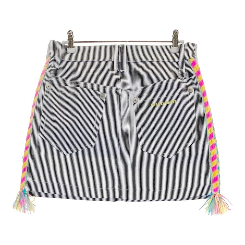 サイズ 1 PEARLY GATES パーリーゲイツ 055-2134604 スカート ストライプ ネイビー系 240101527566 ゴルフウェア レディース ストスト