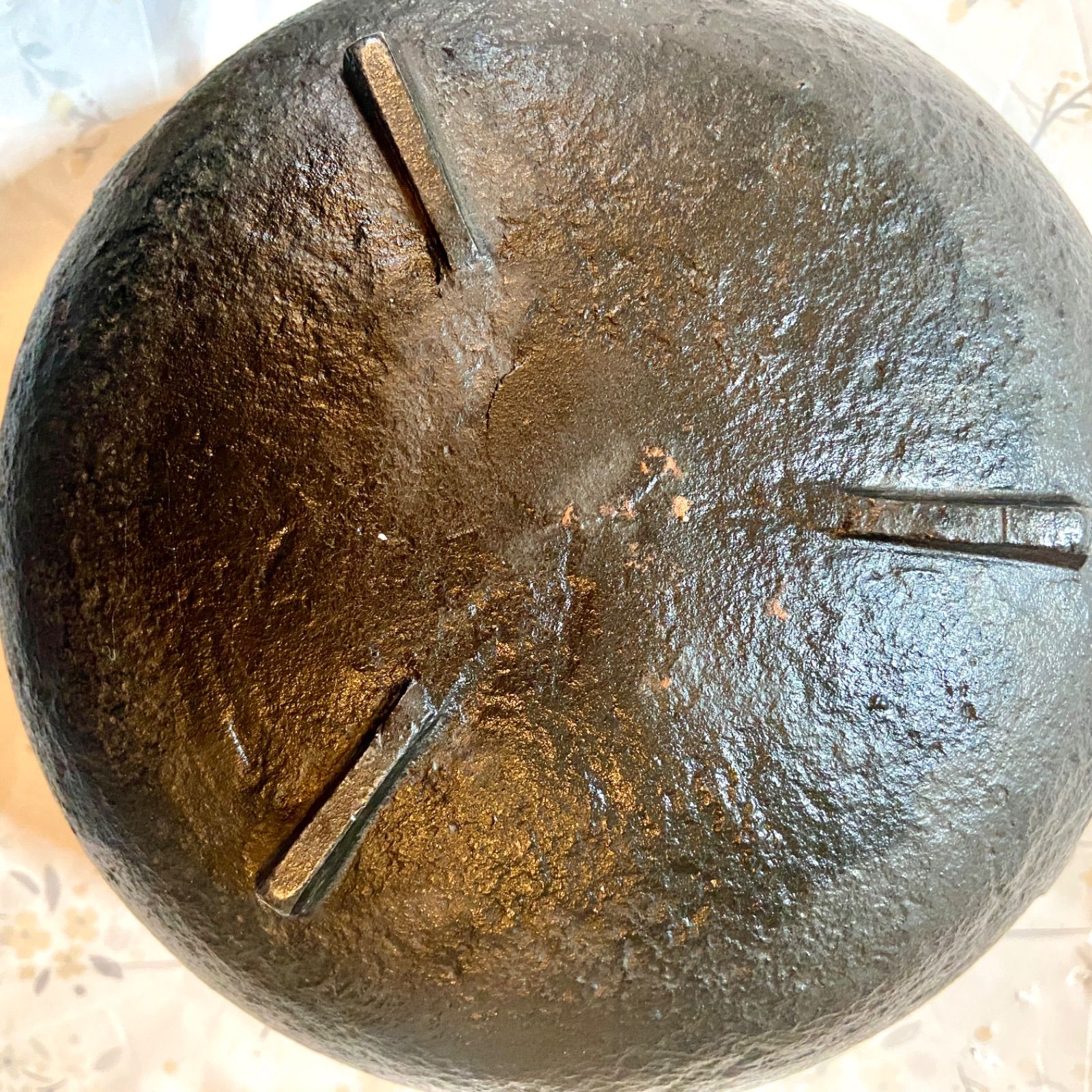 南部鉄器 すき焼き鍋 木蓋付き 未使用品訳あり - メルカリ