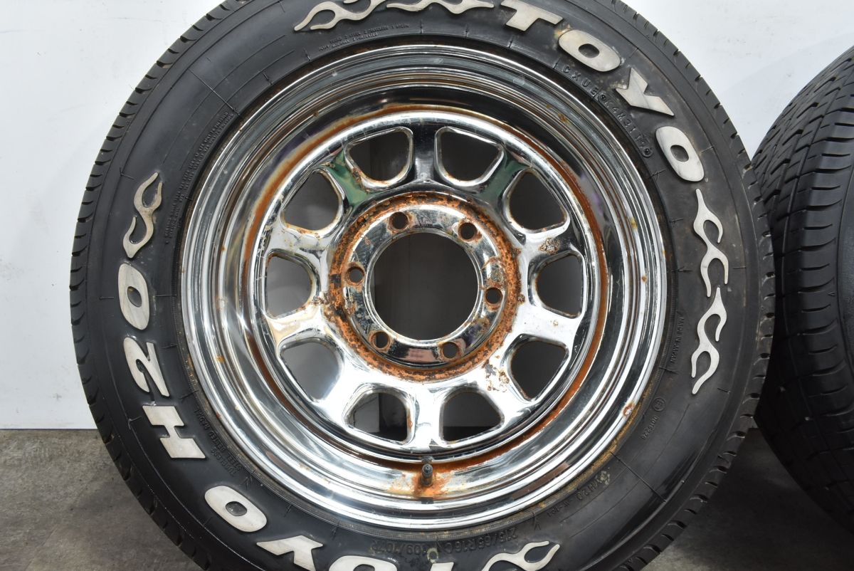 TOYO TIRE H2O ホワイトレター 215/65R16 4本セット 交換用に】16in