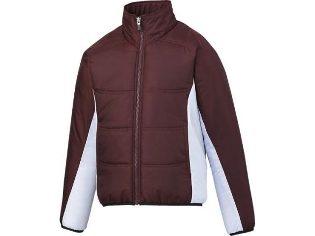 asics アシックス GS.Jr.GROUND COAT エンジxホワイト 130 BAG10J 2601 | スポーツ 運動 衣類 衣料品 服 ウエア ウェア 野球 ベースボール アウター グラウンドコート 子供 子ども キッズ ジュニア ポケッ