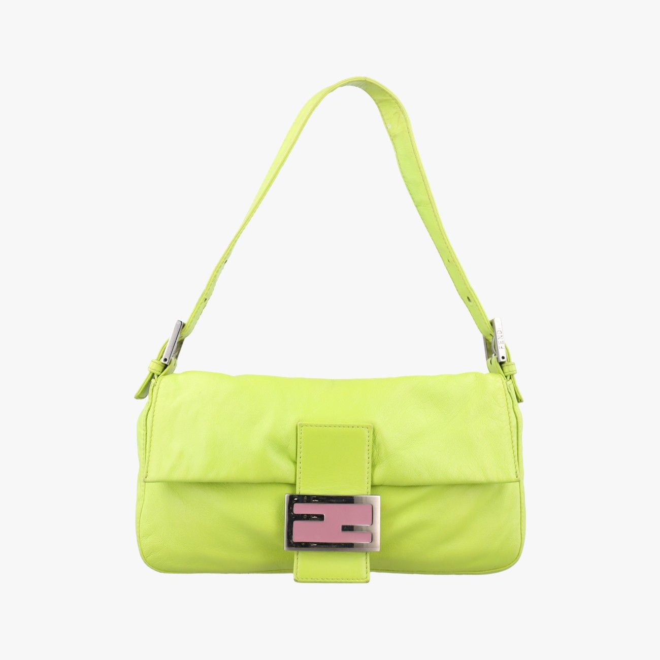 FENDIマンマバケット/CJM★ FENDI フェンディ マンマバケット ブラウン シルバー金具