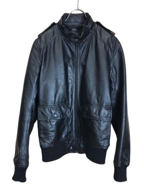 激レア】ヒステリックグラマー ライダースジャケット レザー 羊 黒