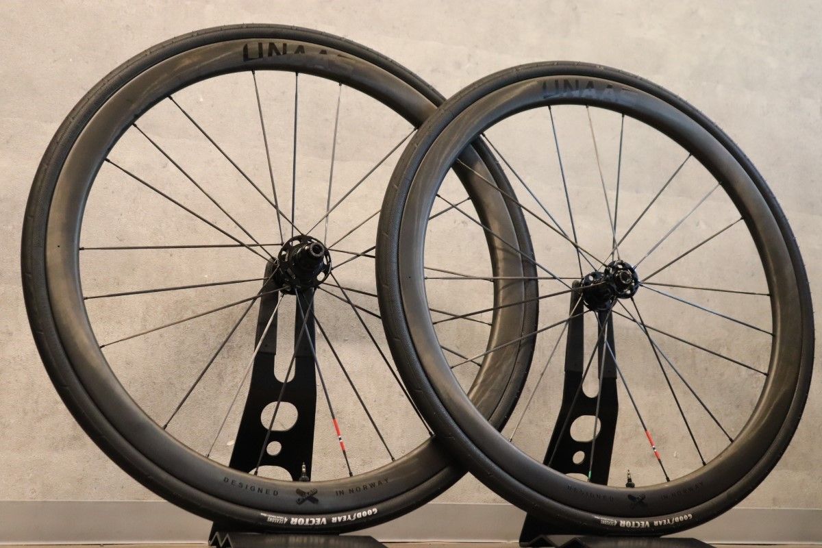 ウナス UNAAS X40 DISC ホイールセット カーボン チューブレスレディ