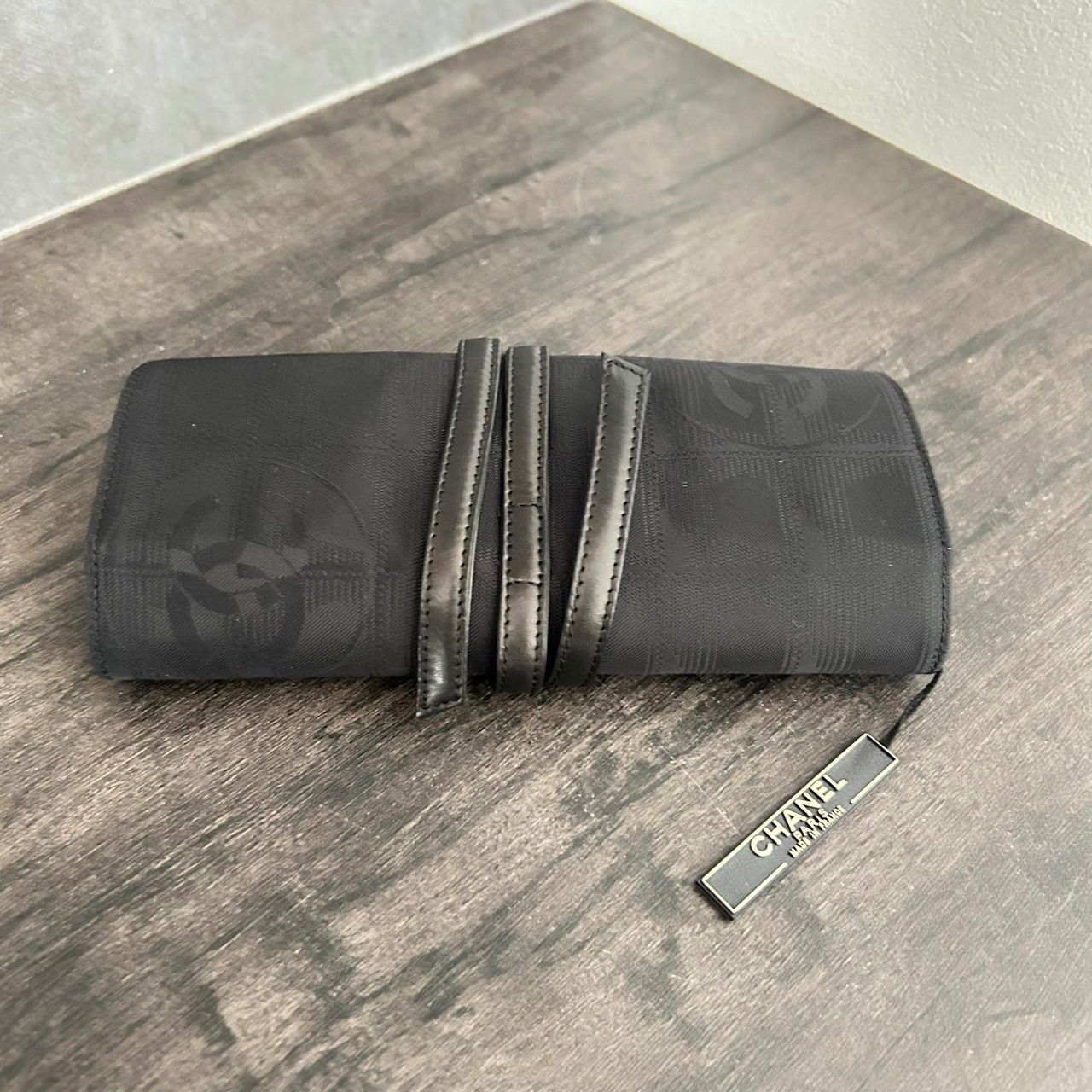 CHANEL シャネル ニュートラベルライン ジュエリーケース ジュエリーホルダー ケース バッグ ブラック
