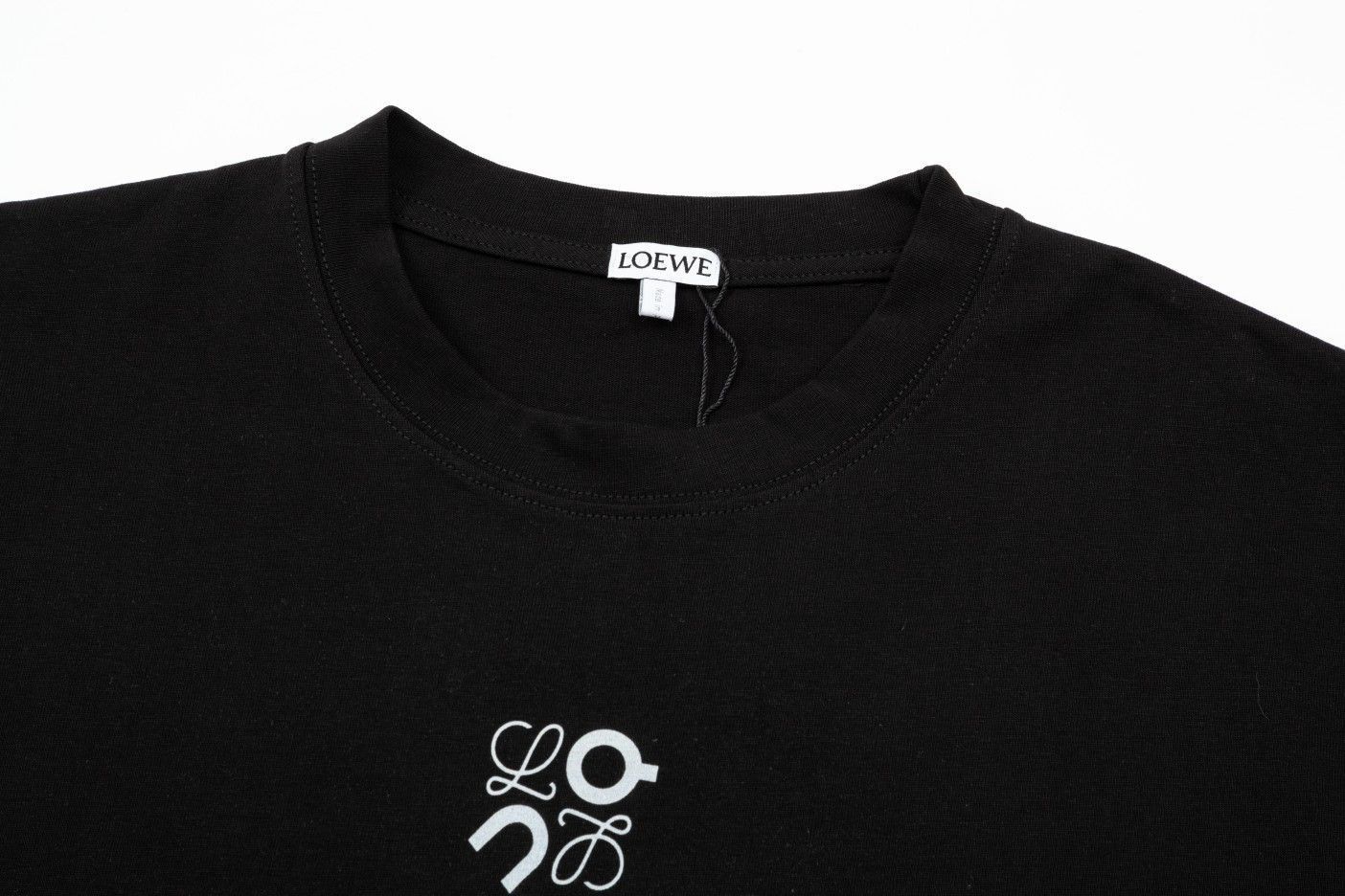 本日限定特価】LOEWE × オン コラボ クルーネックTシャツ - 2色
