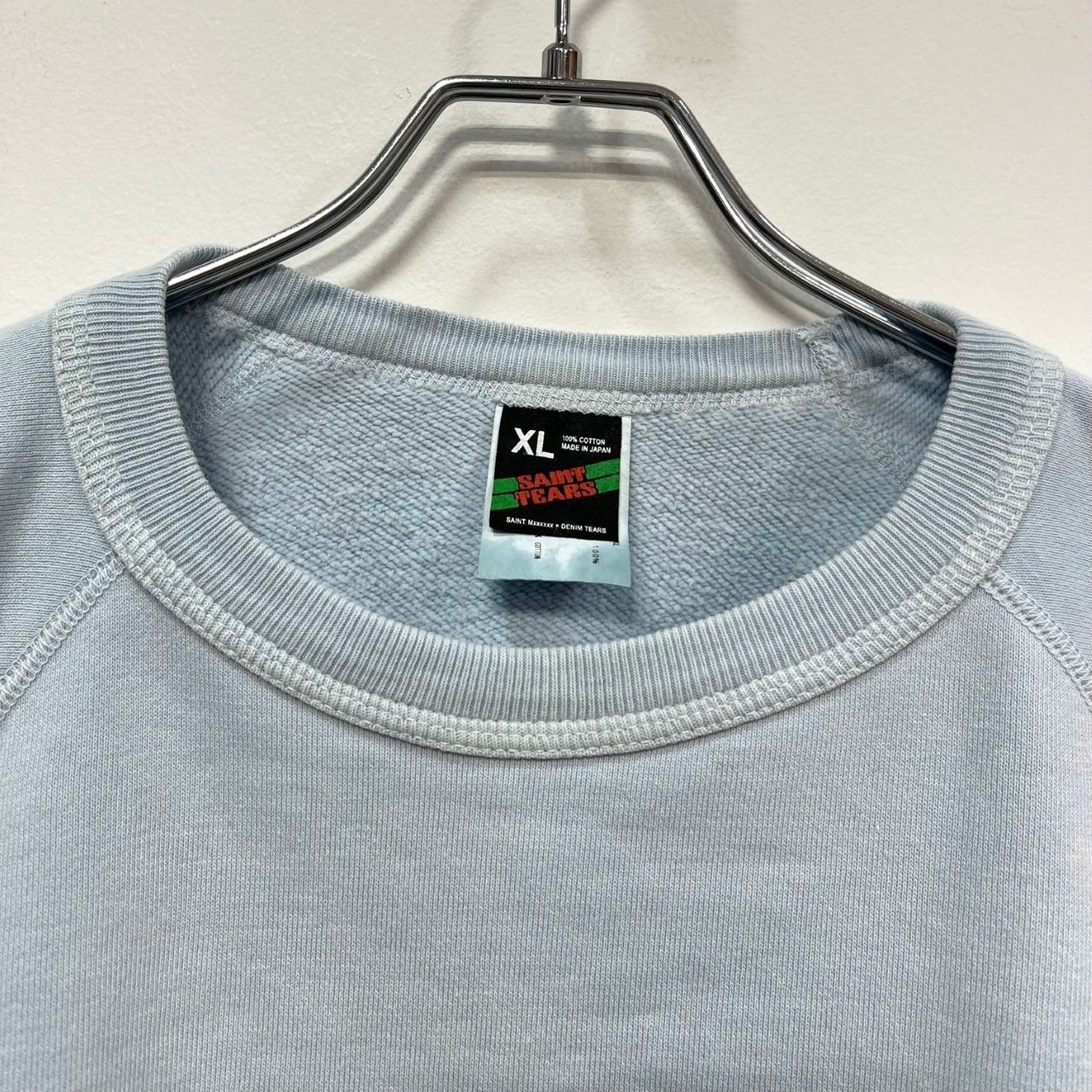 定価47300円 SAINT MICHAEL × DENIM TEARS 22AW CREW SWEAT ST XL 