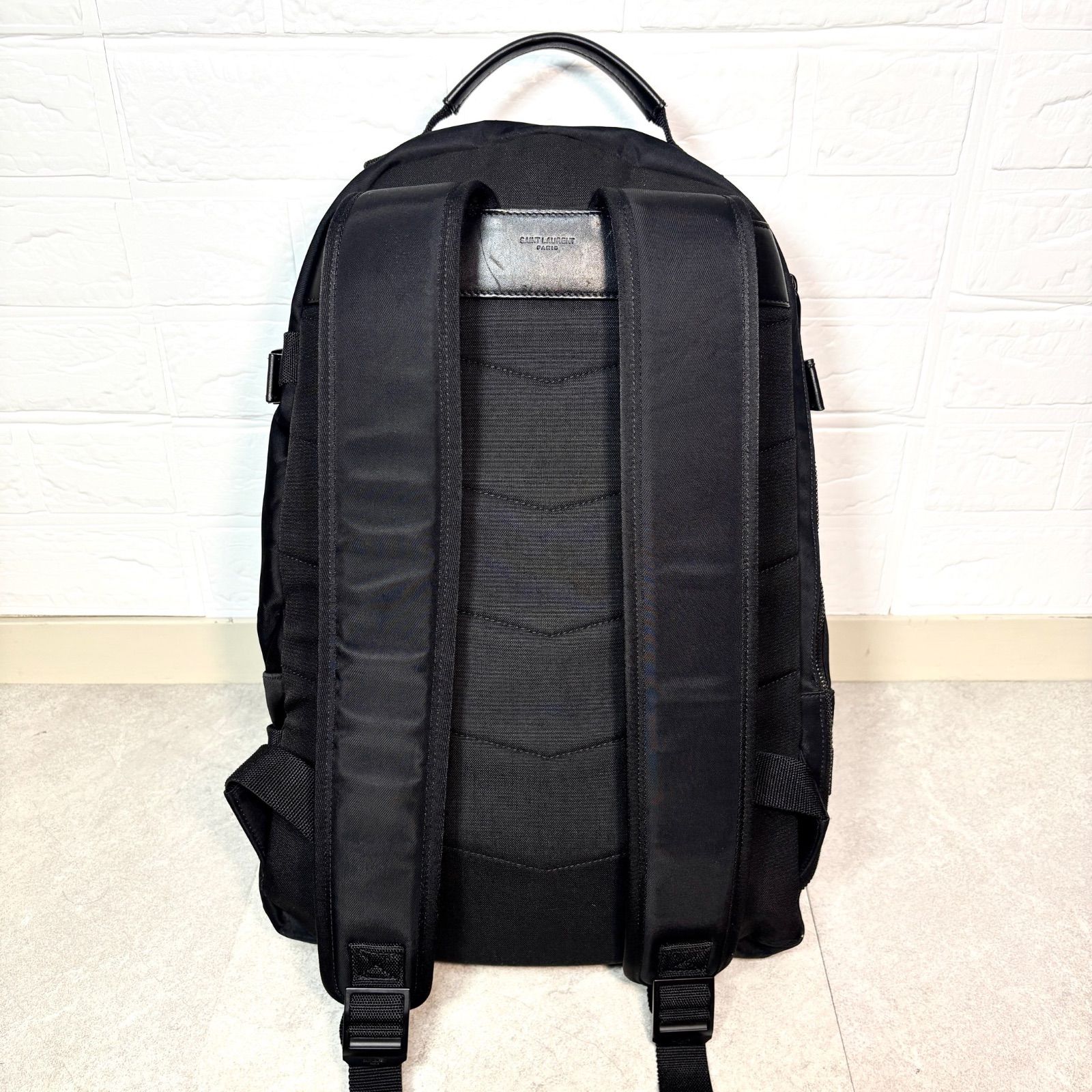 SAINTLAURENT サンローラン シティ トレッキング バックパック 黒