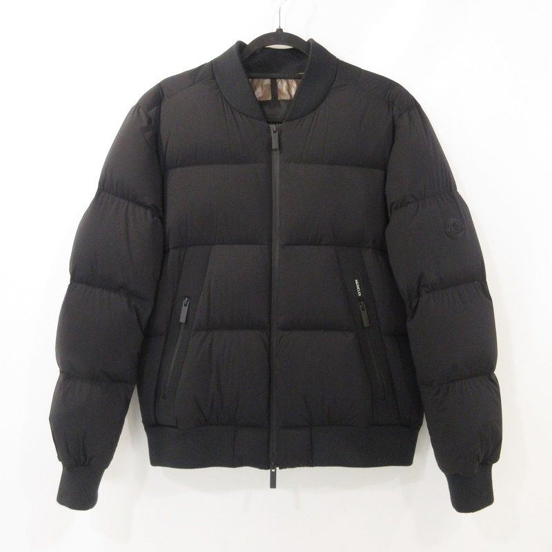 【姫路東店】 中古 MONCLER | モンクレール ダウンジャケット BERLING G20911A00026 国内正規品 ブラック サイズ：1 【108】