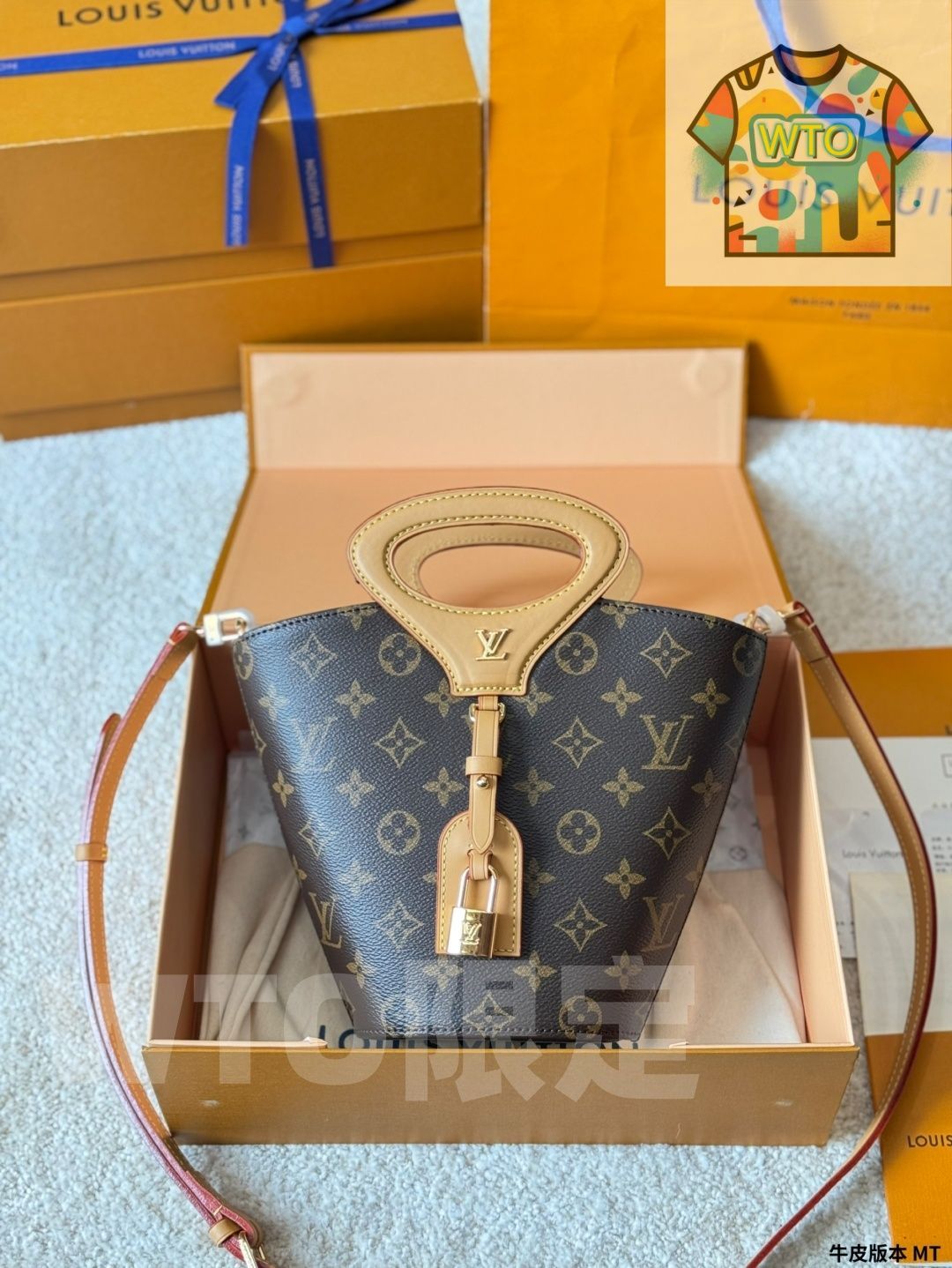 今日WTO】Louis Vuitton 25SS Rivage BB モノグラムバケット