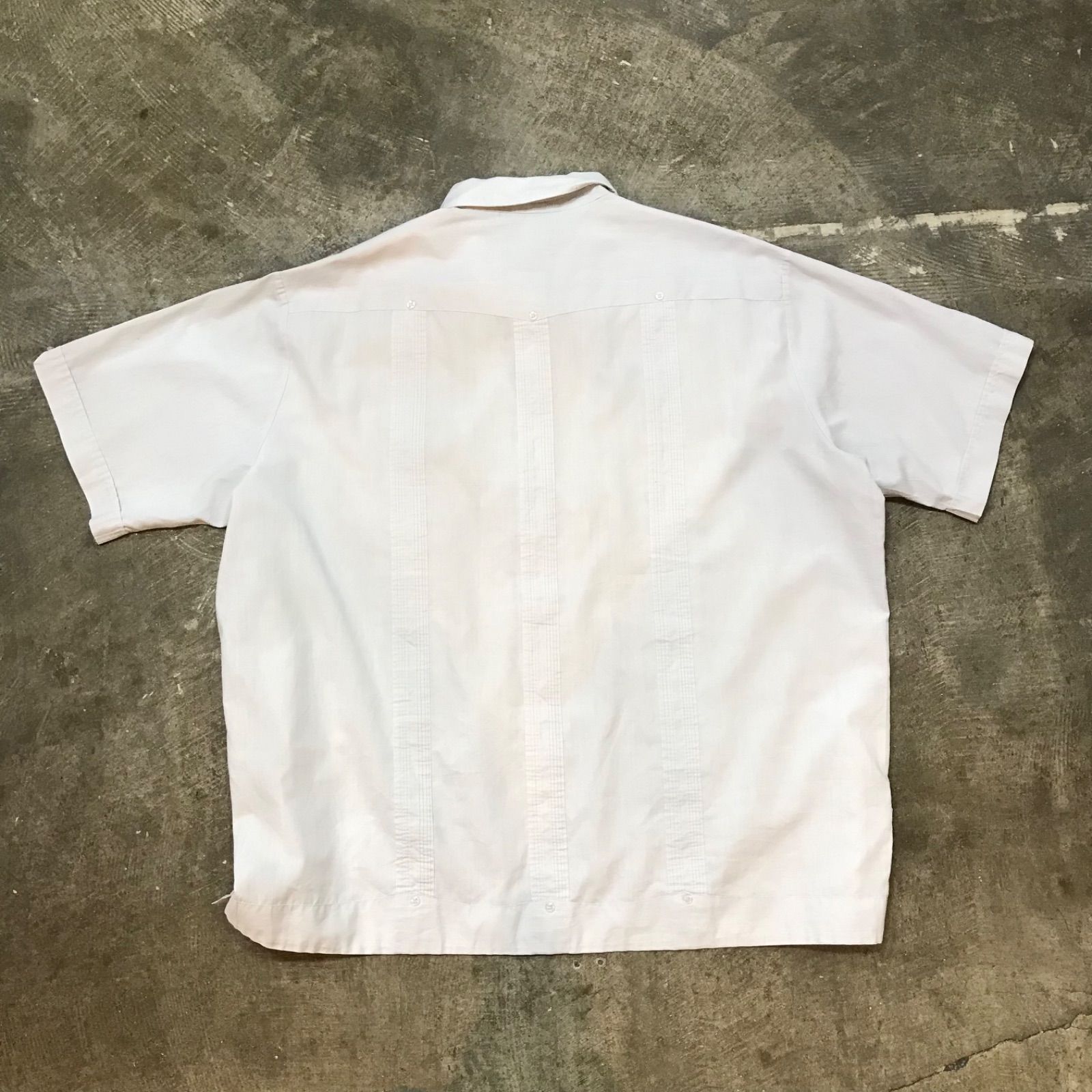 T5695 90s HABAND GUAYABERA キューバシャツ - メルカリ