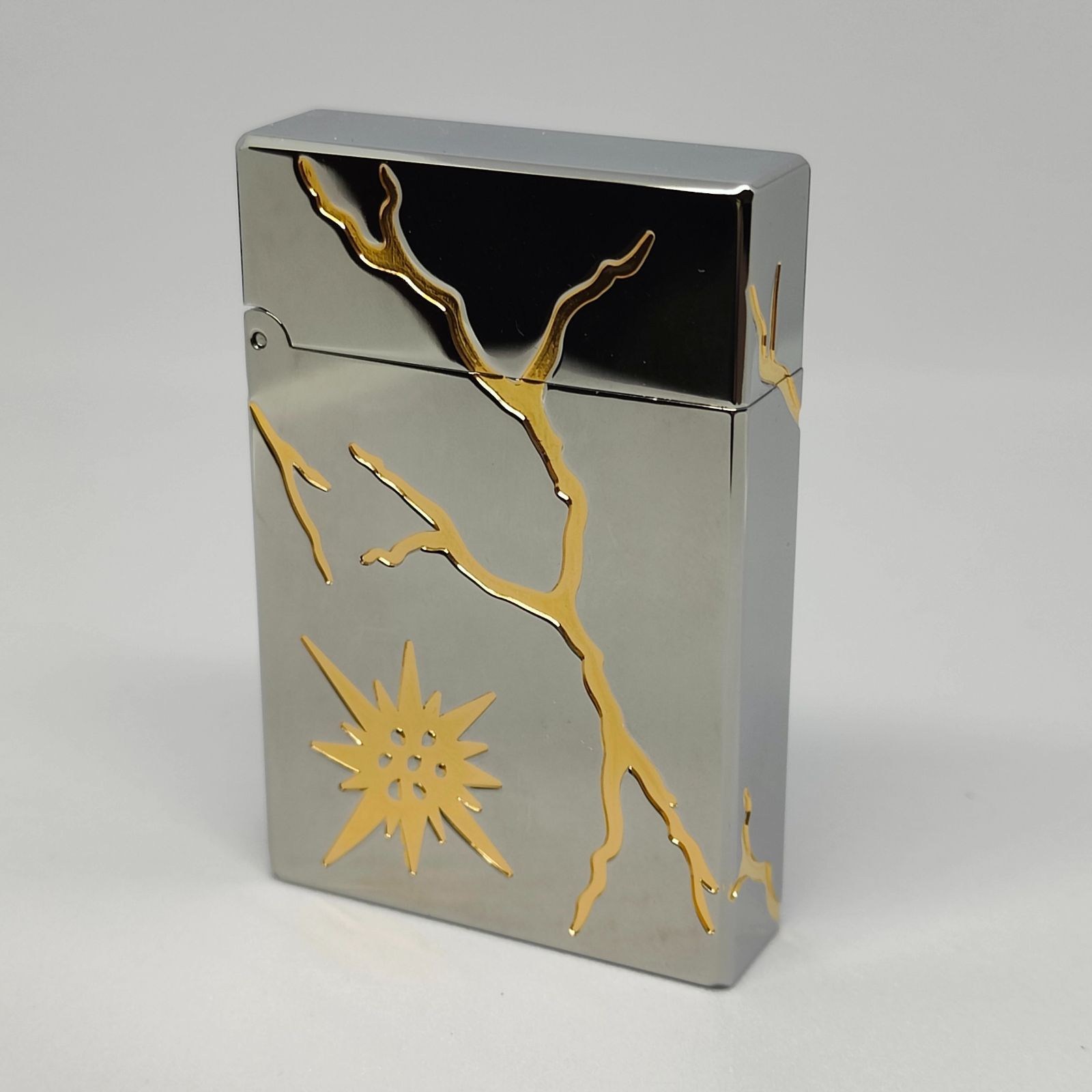 Caloriesオイルライター「稲光のスタイル」H02 快音ライター デュポン  