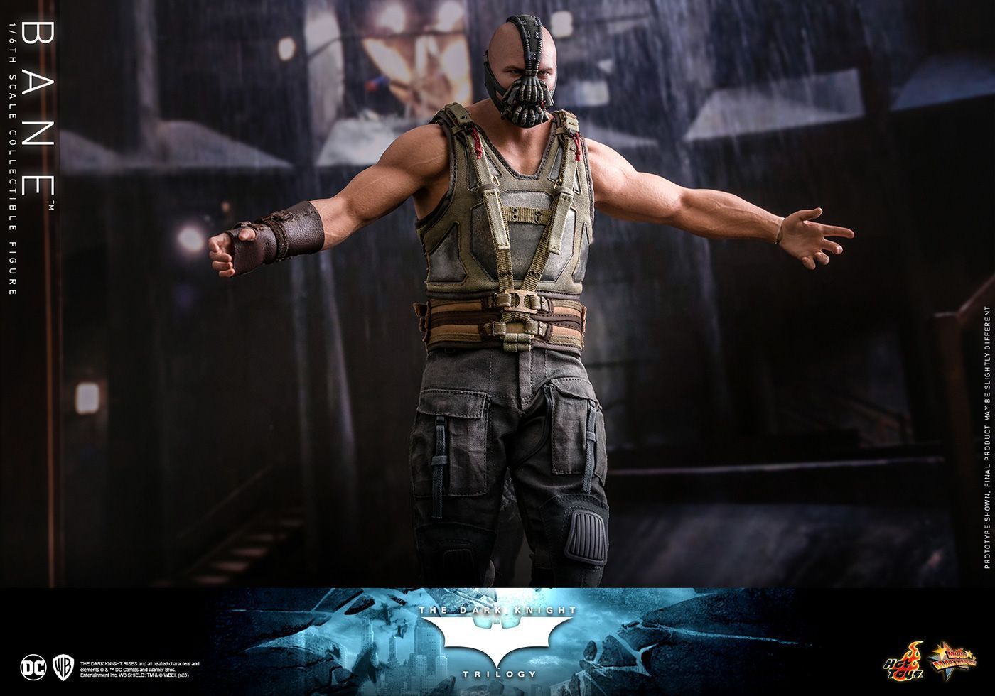 Hot Toys -  最終値下げ 【ムービー・マスターピース】『ダークナイト・トリロジー』ベイン ムービー・マスターピース】『ダークナイト・トリロジー』1／6