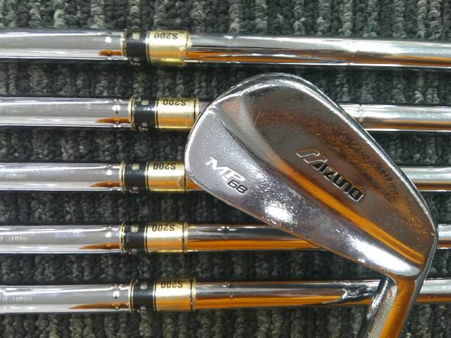 ミズノ MP-68 アイアン ♯4-P 7本セット DG-s200 中古品 セール・アウトレット】MP-68 アイアン（7本セット