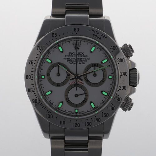 アビー ROLEX ロレックス デイトナ 116520 アフターダイヤ プラチナ