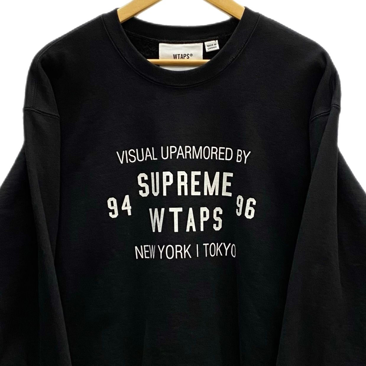 シュプリーム SUPREME ダブルタップス クルーネック WTAPS シュプリーム SUPREME ダブルタップス クルーネック WTAPS