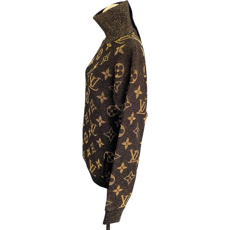 ルイ・ヴィトン LOUIS VUITTON モノグラム総柄タートルネックニット