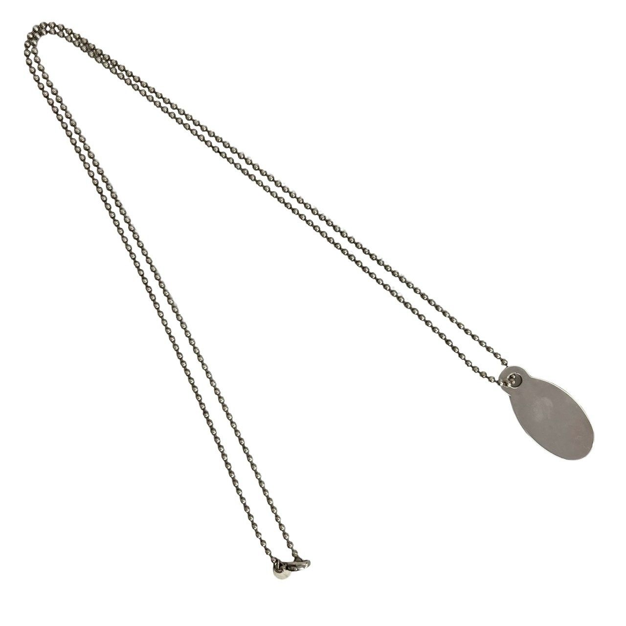極 美品 TIFFANY&Co. ティファニー リターントゥ オーバル ロゴ