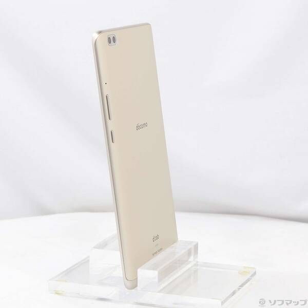 NTTdocomo - papaham【新品未使用】docomo d-02k gold 超美品 d-02K dtab Compact ゴールド タブレット 白ロム