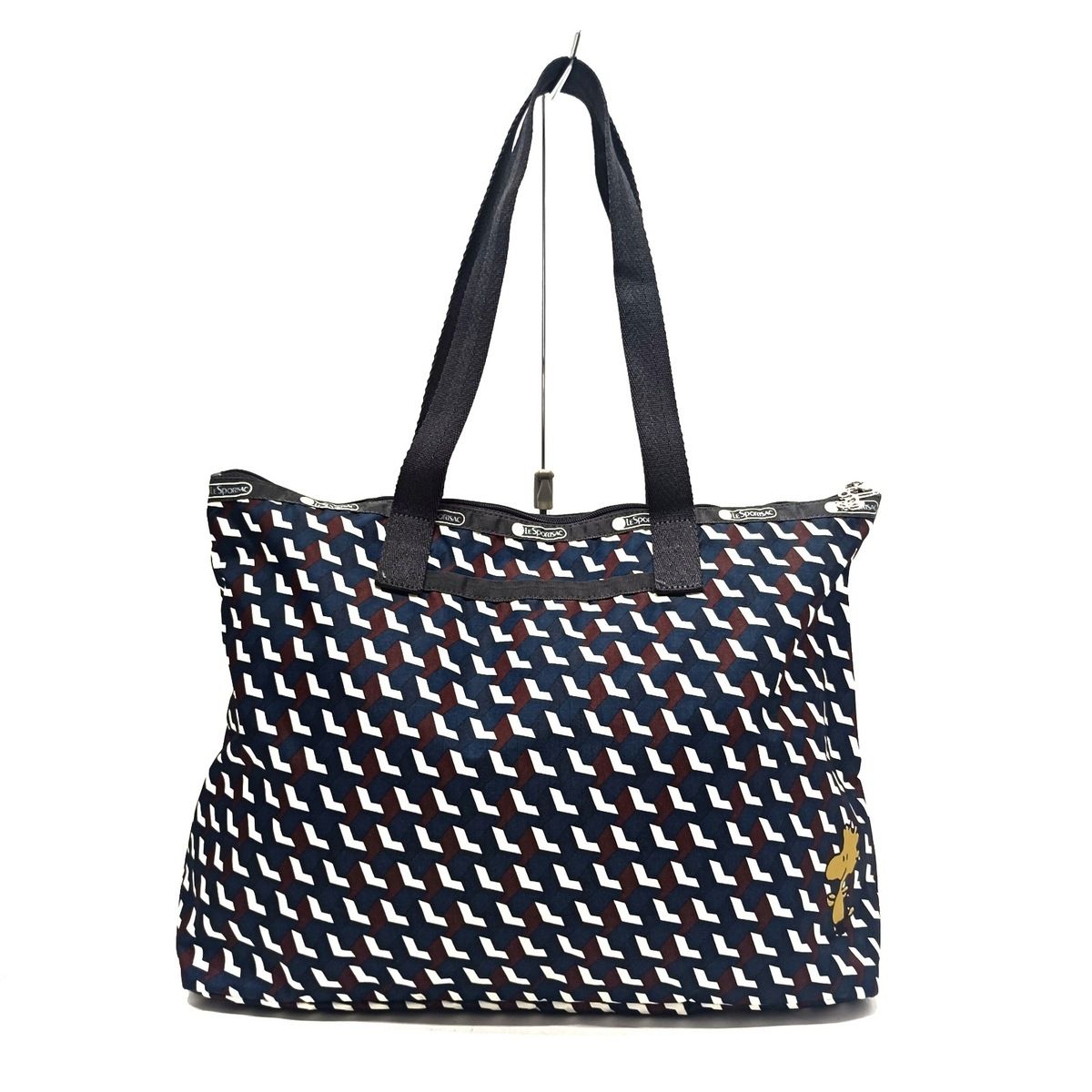 【✨美品✨】レスポートサック x ピーナッツ ショルダーバッグ ポーチ 70周年 LESPORTSAC(レスポートサック) ショルダーバッグ美品 - ネイビー
