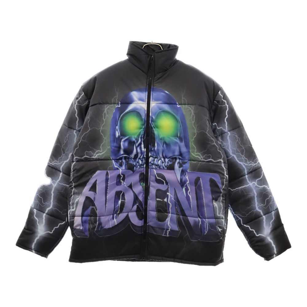 absent (アブセント) スカルプリントパファージャケット