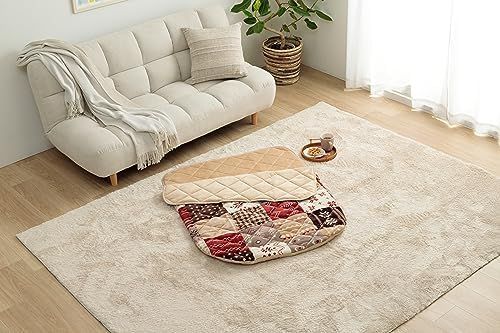イケヒコ こたつ 掛け ふとん 長方形 単品 ポケット レッド 約90×120cm パーソナル 節電 ふんわり フランネル 中国製 洗える カジュアル 持ち運び簡単 ＃1171400245199