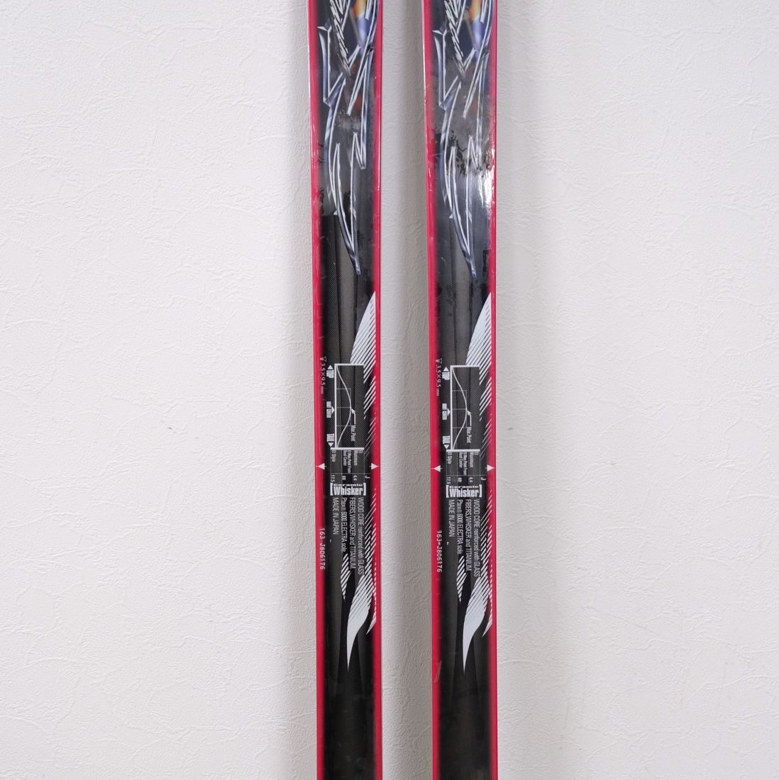 MIZUNO - 未使用 ミズノ Mizuno Race Jmode 163cm センター 60ｍｍ レーシング スキー板 アウトドア 約1290ｇ(一本あたり) 未使用 ミズノ Mizuno Race Jmode 163cm センター 60mm